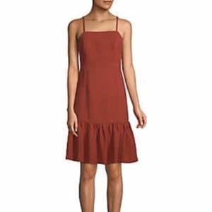 Club Monaco Miija Ruffle Hem Dress Size 00